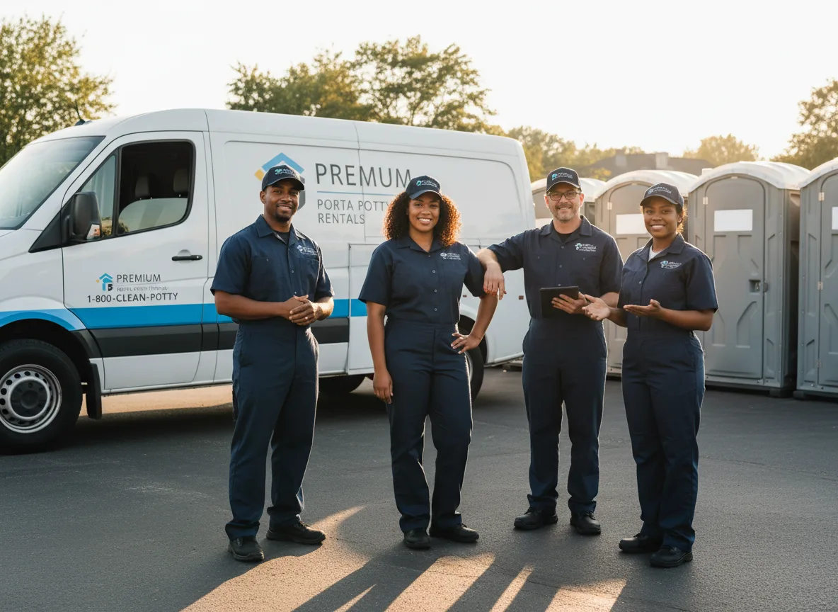 VIP Portable Toilets company in Cloverdale, OH